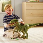 27 5  Super Size Interactive Raptor Dinosaur Storage Case With 5 Mini Dinos