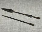 Antique African Iron Lion Spear Head Metal Hunting Spear Maasai Tribal