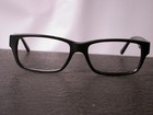 Authentic Prada Designer Jet Black Eyeglasses Frames Made In Italy