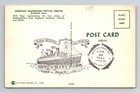 Stratford Ct-connecticut Shakespeare Festival Theater Vintage Souvenir Postcard