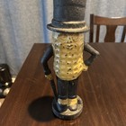 Mr  Large Vintage Cast Iron Mr  Peanut Bank     11    Tall     Mr  Peanut Still Bank
