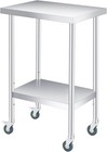 Stainless Steel Table  Commercial Restaurant Kitchen Prep   Work Table Outdoor