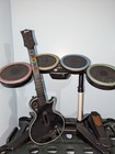 Xbox 360 Rock Band Guitar Hero Bundle - Drums   Guitar - Fully Tested W  Pedal 