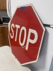 Stop Sign 24  Authentic Retired Street Traffic Road Sign Lot  3-27