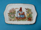 Vintage Porcelain Peter Rabbit Miniature Tea Set   Beatrix Potter   Doll Size