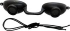 Flexible Sun Goggles Eye Protection Uv Black Glasses Eyes Protect Tanning Bed