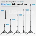 Ubeesize 62  Phone Tripod   Selfie Stick  Camera Tripods Stand With Wireless Rem
