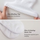 6-12 Pairs Men s Diabetic Ankle Quarter Socks Circulatory Health  Size 9-15