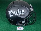 Duke Blue Devils Team Issue Schutt F7 Blackout Used Football Helmet Black Large