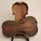  4803  Antique 4 4 Violin Or Fiddle Body Only For Parts Or Repair