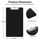 Legal Size Clipboard With Pen Holder  8 5 X 14 Clip Board   Black Board  9 X    