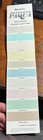 Vintage 1965 Benjamin Moore Brochure Samples Ephemera Dripless Paqua Latex Paint