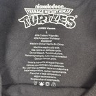 Nickelodeon Teenage Mutant Ninja Turtles Tmnt Black Graphic T Shirt Size L