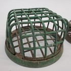 2x Vtg Flower Frog Metal Cages Dazey unknown 4 5  3  Floral Arrangement