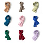 Men 100  Cashmere Wool Scarf Knitted Soft Winter Warm Neckwear
