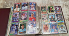 Vintage Sports Card Binder Lot 1980s 1990s Skybox Usa Baseball Basketball