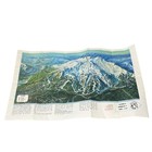 Vintage Mammoth Mountain California 1979-80 Ski Trail Map Brochure Resort Usa