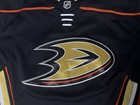 Fanatics Anaheim Ducks Hockey Jersey Men   s Size Large Black Orange Gold Nhl
