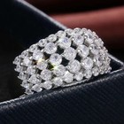 2ct Round Cut Lab Created Diamond Women Engagement Ring 14k White Gold Plated