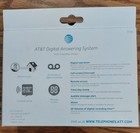 At t  1740 Digital Answering System With Time And Day Stamp - White
