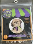 Rubies Pet Shop Pet Halloween Costume  jester Collar  Puppy dog cat S m Nwt