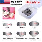 50pcs Dental Metal Matrices Matrix Band Sectional Contoured Refill S m l 35  m