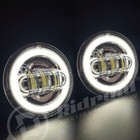 Halo 4 5  Led Fog Lights Passing Lamp For Pontiac Firebird Trans Am 1993-2002