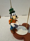 Disney Goofy Caroling Christmas Tree Ornament Holding Book 4    Rare