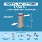 Bestway Flowclear 1 000 Gallons Per Hour Above Ground Swimming Pool Filter Pump
