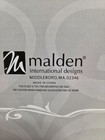 Malden Frame 5 Opening White Picture Photo Baby Newborn Holds Birth Certificate