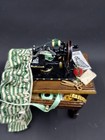Artist Sewing Machine Dress In Progress Dollhouse Miniature Bette Jo Chudy 1 12