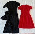 Lot Of 3 Vintage 30s 40s 50s Dresses Seamstress Special Tlc Repair Suzy Perette