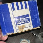 Vintage Michigan Aluminum Boat Motor Propeller 2-blade-used  ajc551