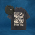 Nirvana In Utero Tour 1993 Shirt Band Graphic Tee Grunge Vintage Rock Shirt
