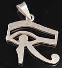 Silver Egyptian Eye Of Horus Charm Pendant 900 Egypt Symbol Protection Vintage