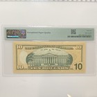 2017a  10 Federal Reserve Note San Francisco Pmg 66 Epq Repeater S n Pl43974397a