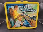 Vintage Aladdin Metal 18 Wheeler Lunchbox W thermos Big Rig Semi Trucks Cb Radio