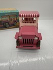 Vintage Japan Tin Jeep Beach Surrey Pressed Steel Toy Car Tn Toys Nomura W  Box