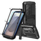 Kickstand Cover With Case Built In Screen For Samsung Galaxy S25 S24 S23 Plus