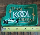 Lot Of 2 Vintage Kool Cigarettes Team Green Sew On Patches