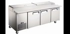 Elite Stainless Steel 92  Pizza Make Table On Castors
