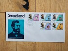 Swaziland Telephone Centenary 1976 Fdc First Day Cover Mbabane Post Mark History