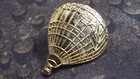 Atlas Van Lines Vintage Hot Air Balloon Pin Badge Goldtone Color