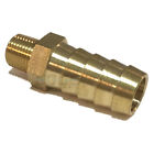  10 Pack  1 2 Hose Barb X 1 8 Male Npt Brass Pipe Fitting Npt Gas Fuel Water Air
