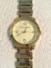 Michael Kors Womens Watch Mk3158 Champagne Dial Gold Tone Untested 7   