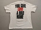 Vintage Bon Jovi T-shirt You Give Love A Bad Name Springford Size Large