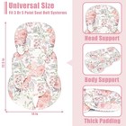 Infant Car Seat Insert  Baby Car Seat Head   Body Support For Newborn  Ultra    