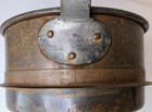 Copper Pot Antique Heavy Saucepan Unmarked Vintage Rustic 8 X 4  