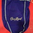 Lot Of 5 Crown Royal Purple Bags Gold Trim   Drawstring 9    750ml 