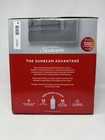 Sunbeam Microplush Heated Blanket Full 84  X 72  12 Setting Gray New